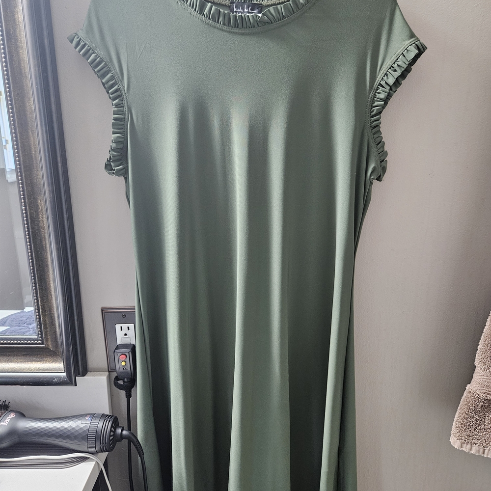 Nicole Miller Sage Ruffle Top